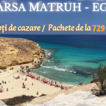 Charter MARSA MATRUH, Egipt – pachete de la 729 €/persoană!