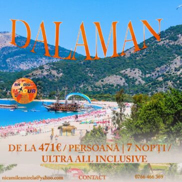 ✈Charter Dalaman ☀Vara 2024