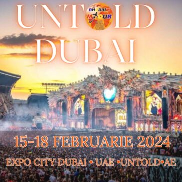 PARTY PLANE UNTOLD Dubai de la 1099 €/persoană!
