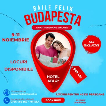 Insula Iubirii – Weekendul Dragostei și Distracției la Hotel Abi, Băile Felix!